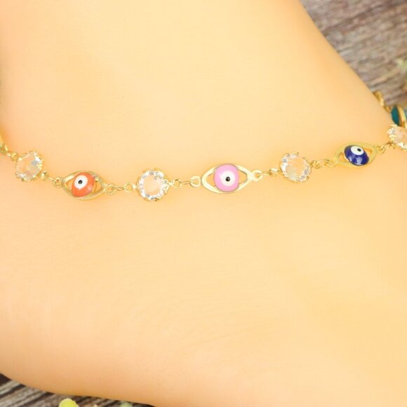 "Elegant Handmade Anklet – Delicate Jewelry for Women, MAR091535 - Picture 5 of 10